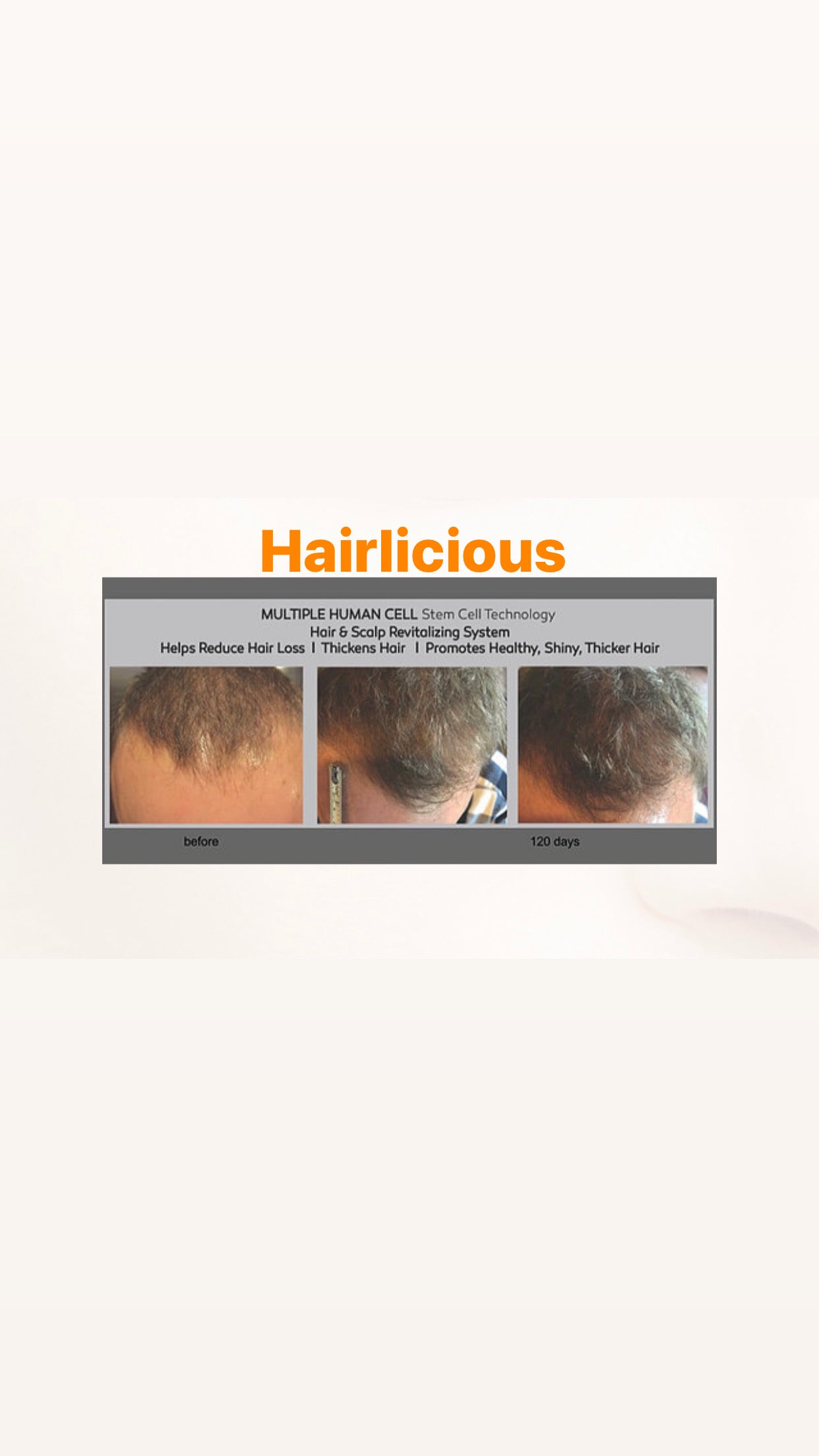 Hairlicious Regrowth Invigorating Serum